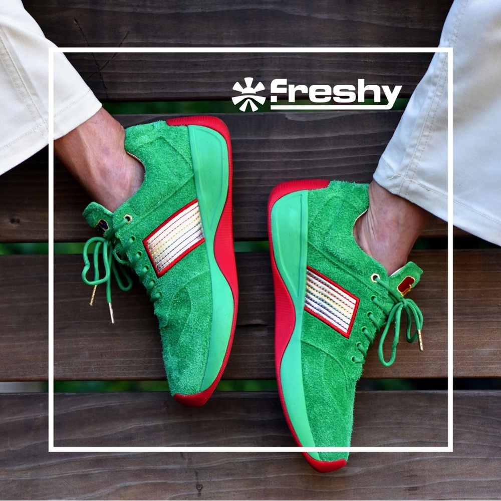 GREEN FRESHY BRITES WOMENS SIZE 8